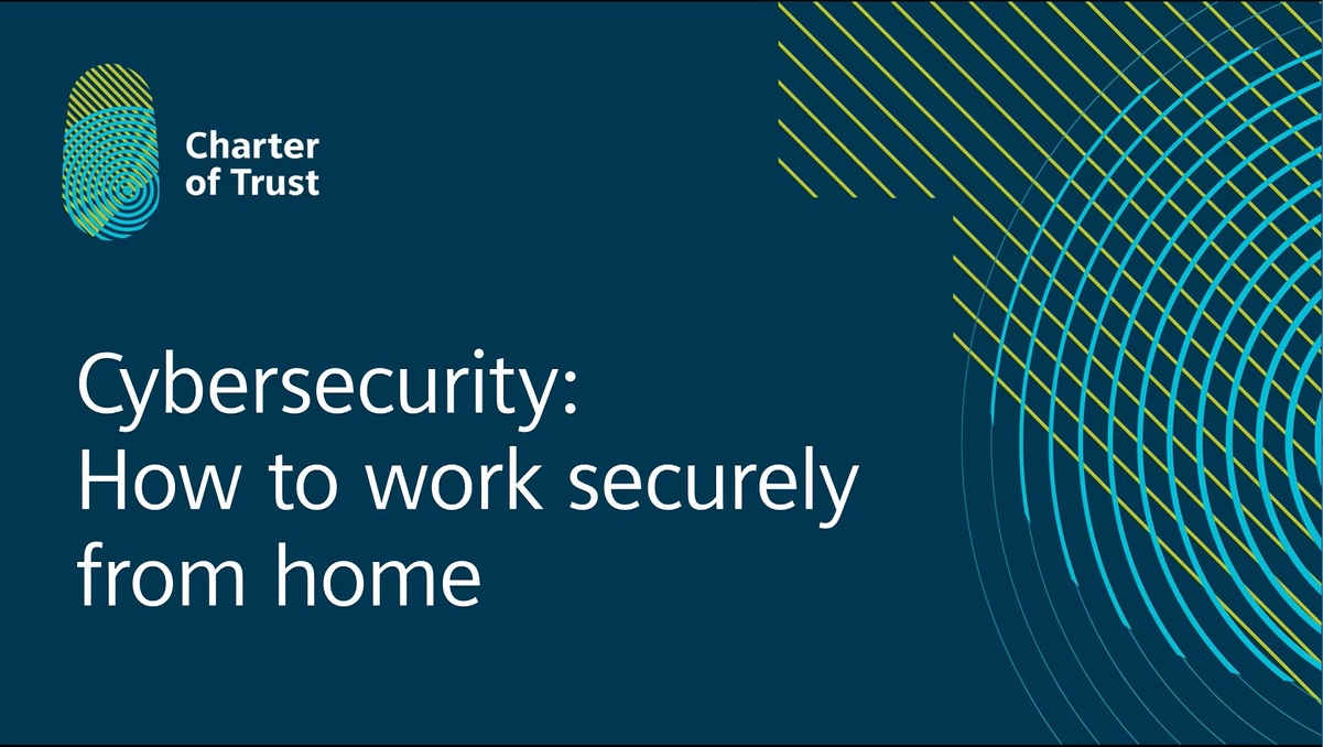 Charter of Trust publishes recommendations for home office security