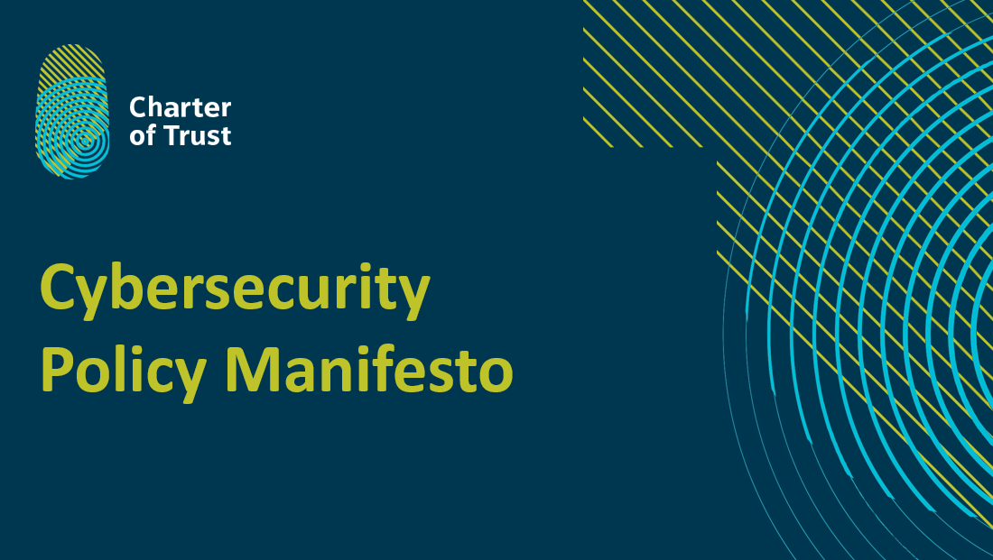 Charter of Trust Cybersecurity Policy Manifesto