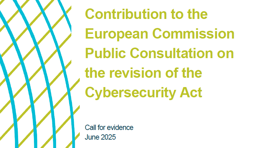 Contribution to the EU Commission Public Consultation on the revision of the Cybersecurity Act