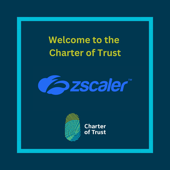Charter of Trust Welcomes Zscaler 