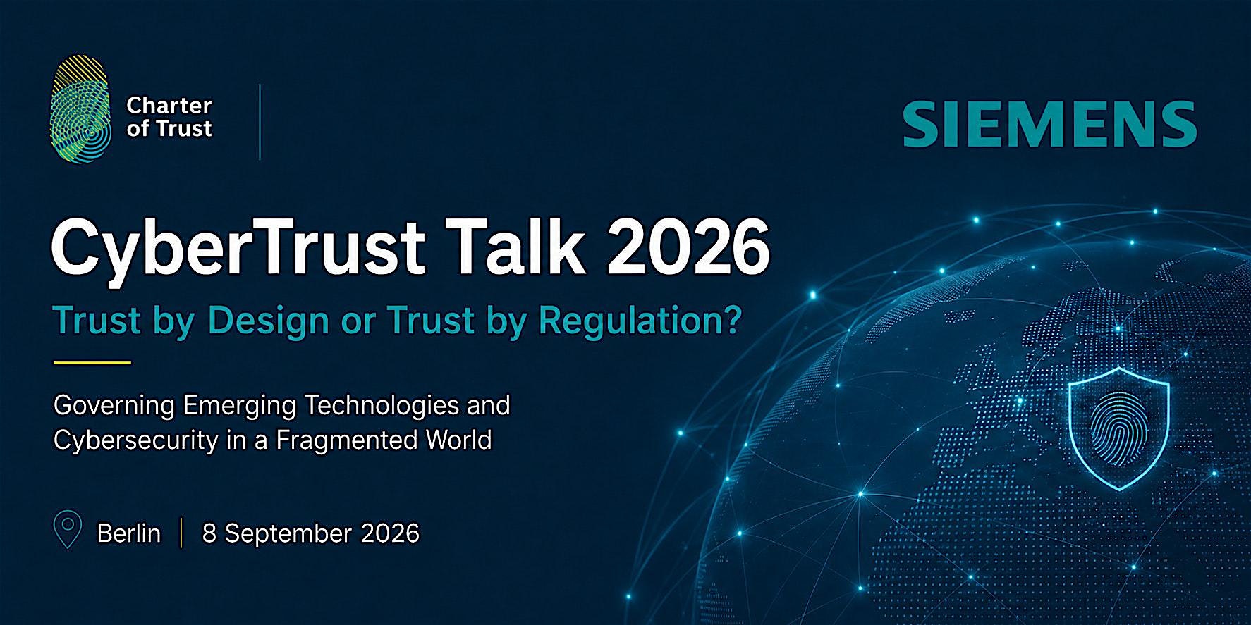 CyberTrust Talk 2026 - Trust by Design or Trust by Regulation?